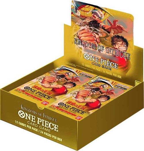 ONE PIECE KINGDOMS OF INTRIGUE OP-04 ENGLISH CASE