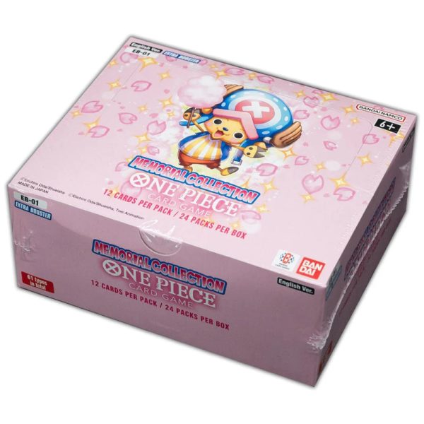 ONE PIECE EXTRA BOOSTER MEMORIAL COLLECTION EB-01 ENGLISH BOOSTER BOX